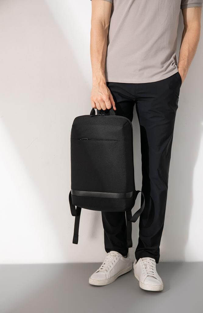 Slim RPET 15.6" Laptop Backpack - Black