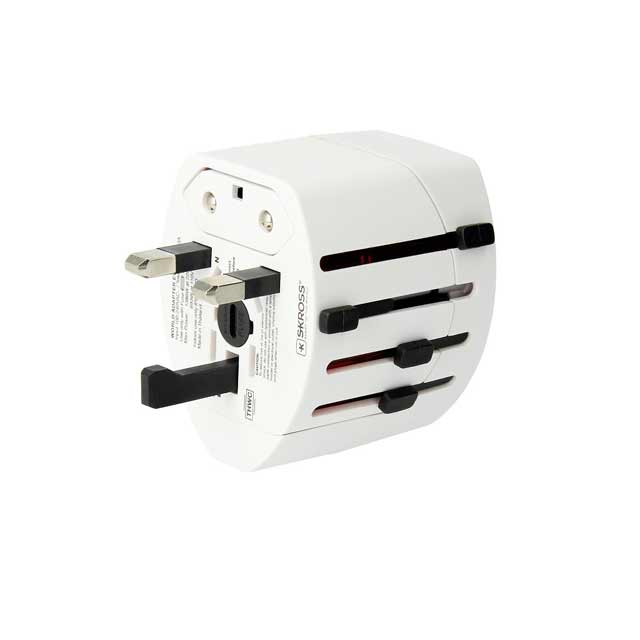 Compact Travel Adapter with dual USB