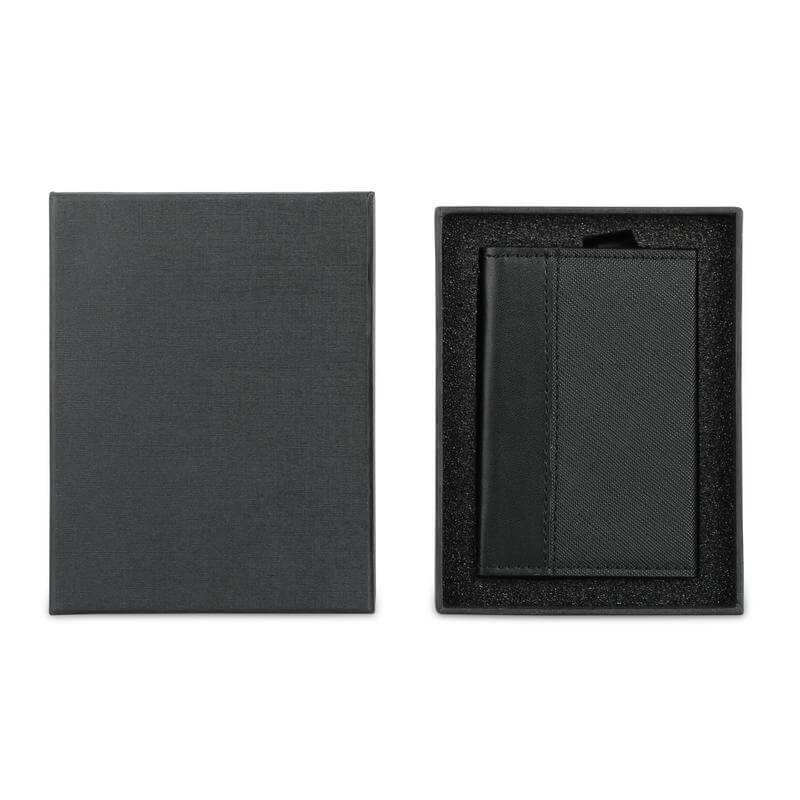 RFID Sliding Card Holder - Black