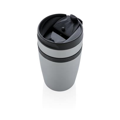 Leak Proof Vacuum Coffee Tumbler - Silver