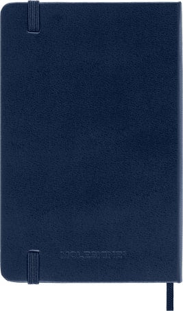 Pocket Notebook - Hard Cover - Ruled - Navy Blue