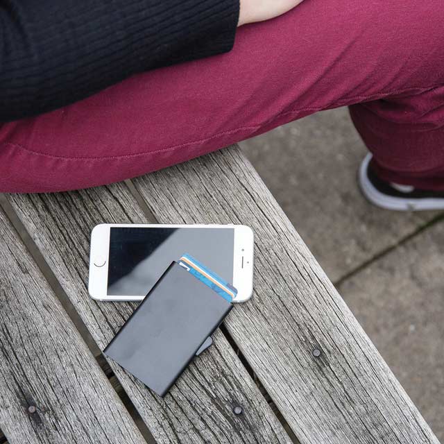 C-secure RFID Cardholder - Black