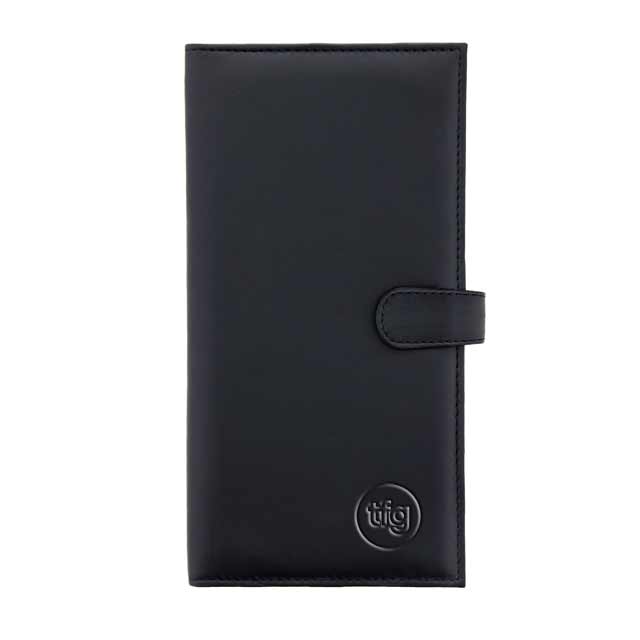 Genuine Leather Cheque Book Holder