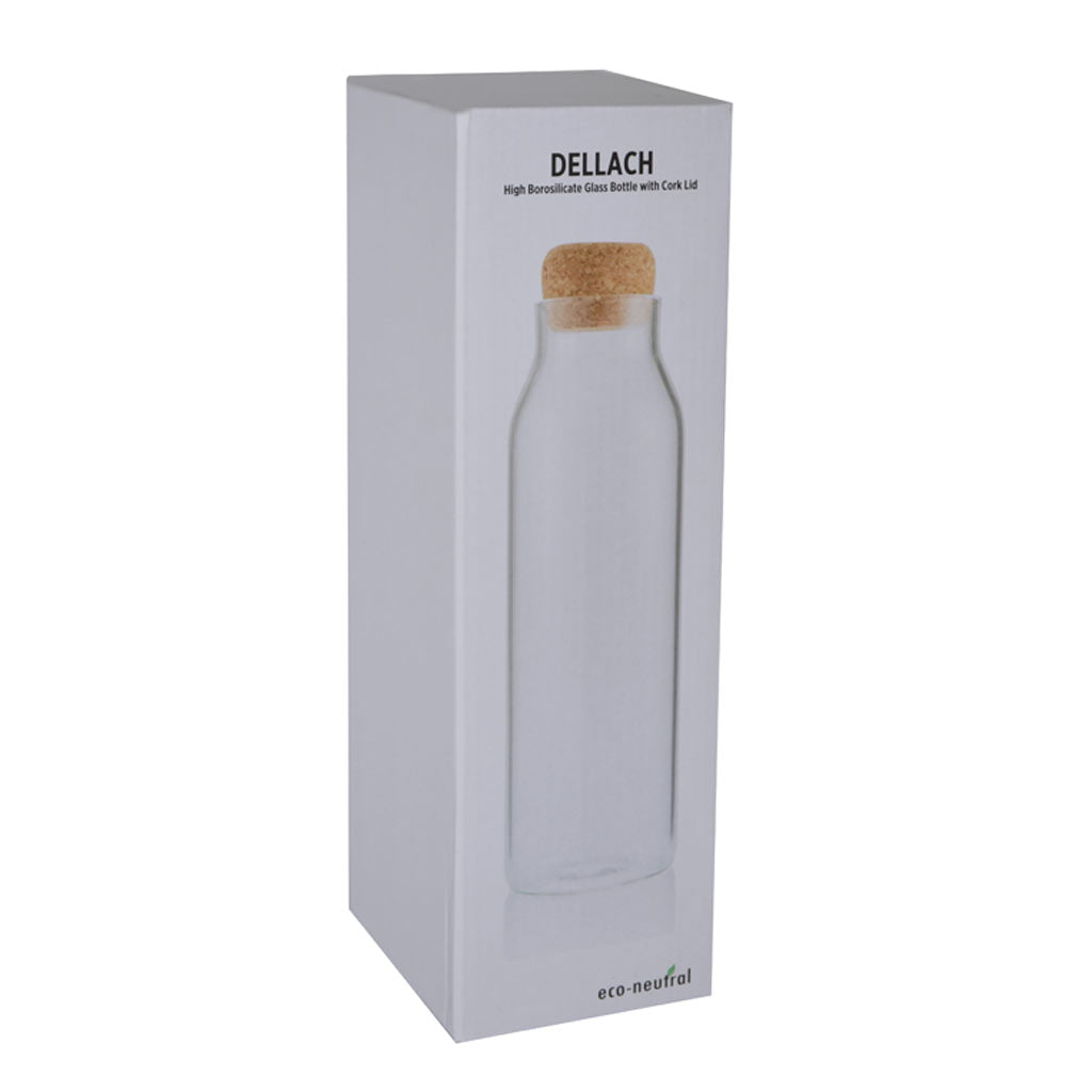 Glass Bottle with Cork Lid - 1200ml