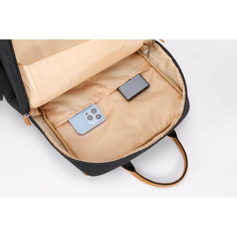 Metro RPET Laptop Backpack - Black