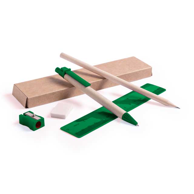 Stationery Set - Green