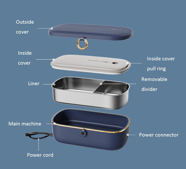 Electric Lunch Box - Black