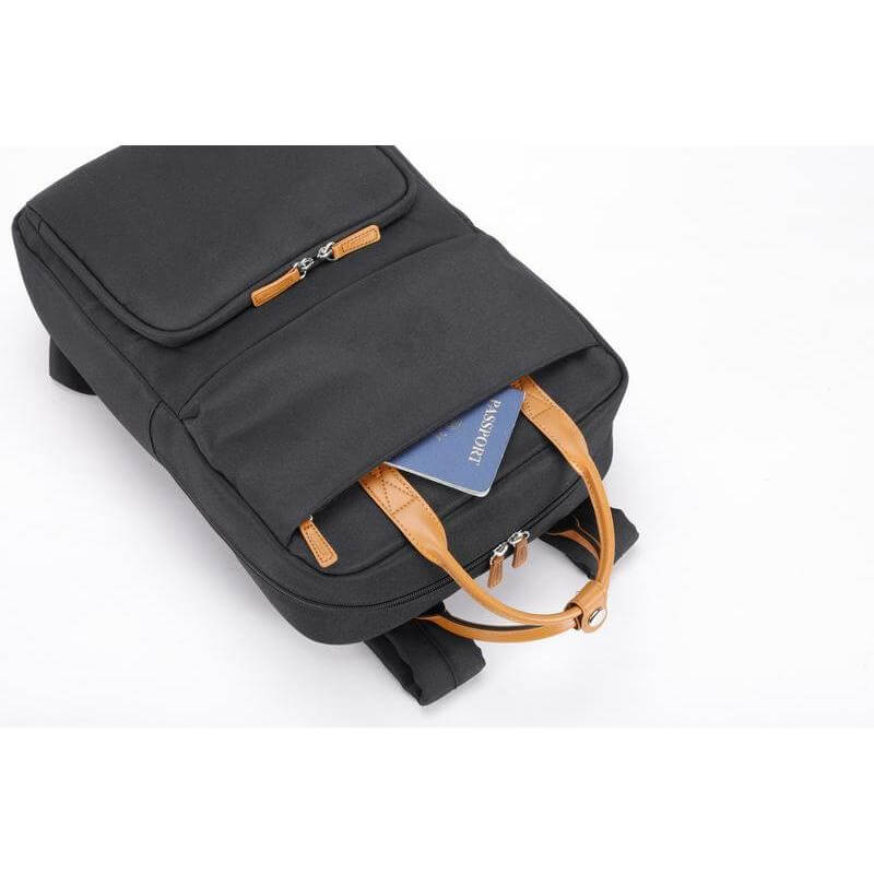 Metro RPET Laptop Backpack - Black