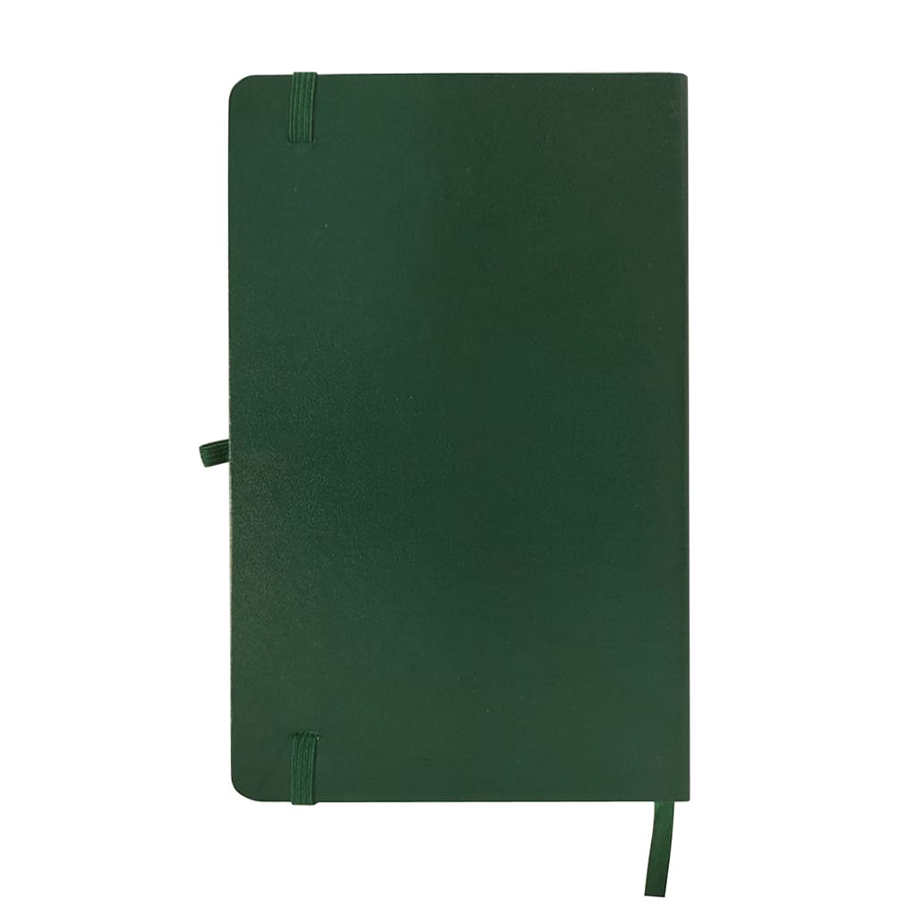 A5 Hard Cover Ruled Notebook - Green