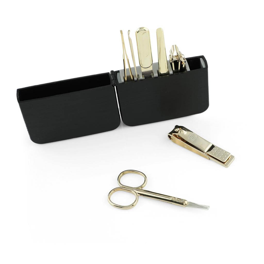 Premium Grooming / Manicure Set - Gold