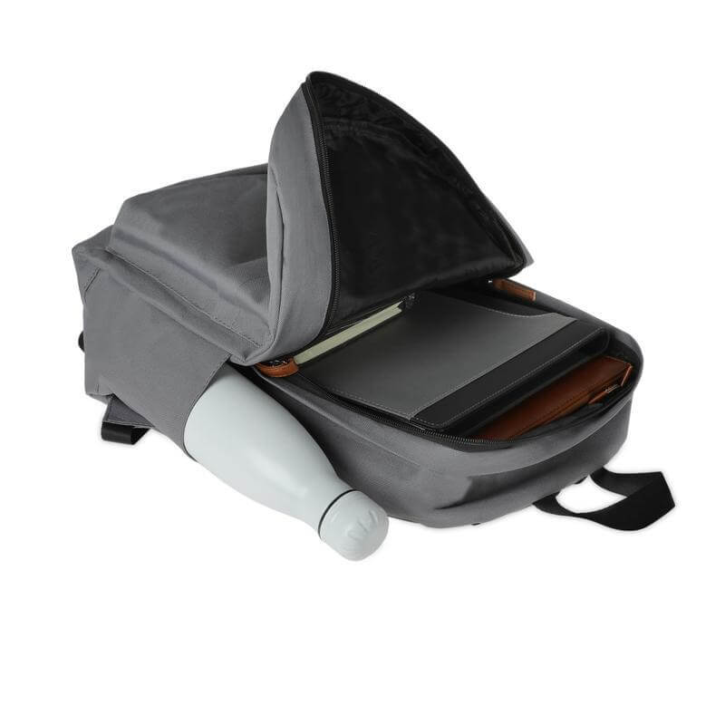 900D Polyester Backpack - Grey