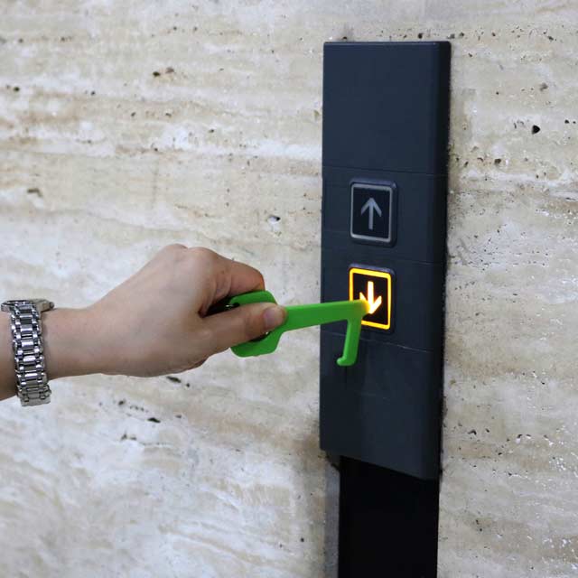 Keyring Tool - Green (Anti-Microbial)