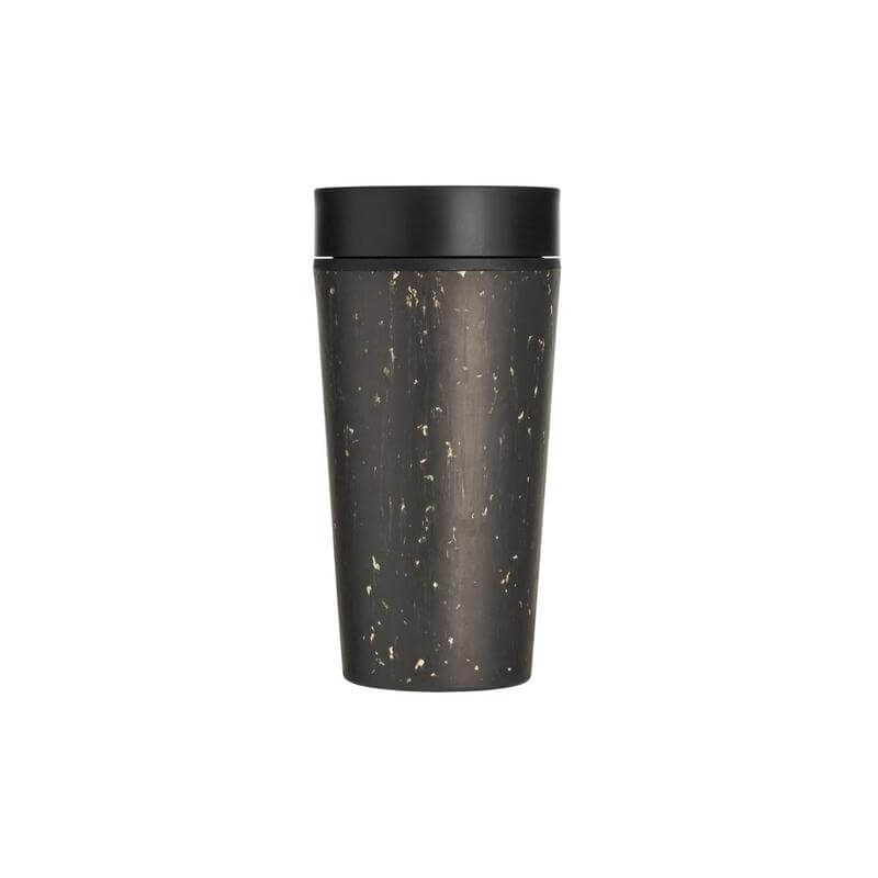 Circular Cup Black & Cosmic Black 12oz