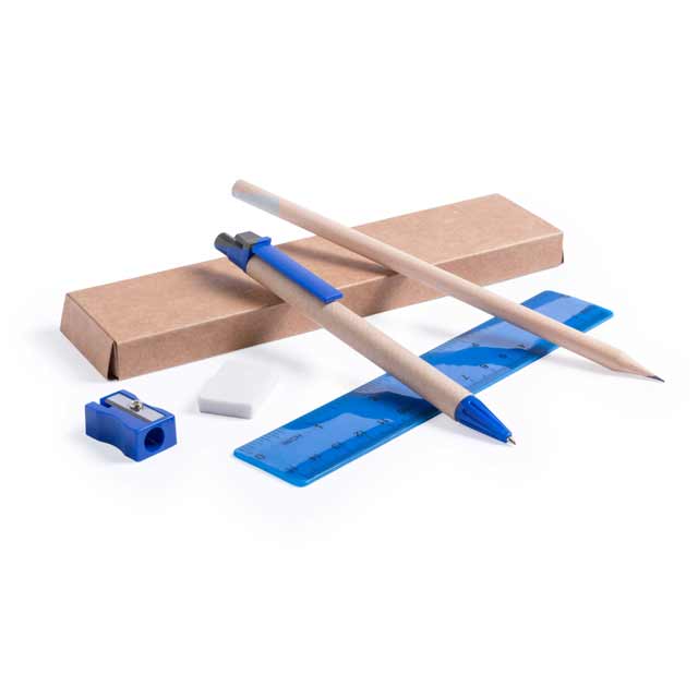 Stationery Set - Blue