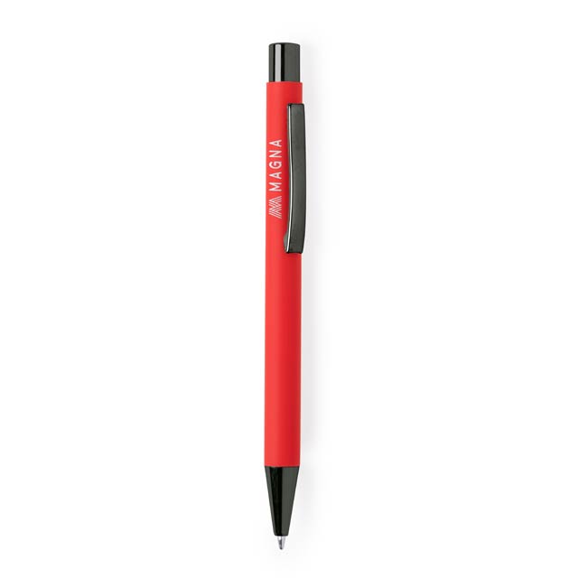 Metal Ballpen - Red (Anti-bacterial)