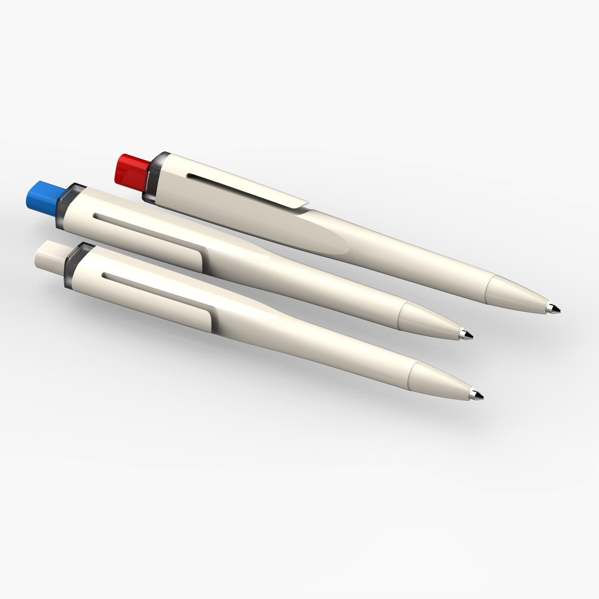 Click Ballpen - White/Red