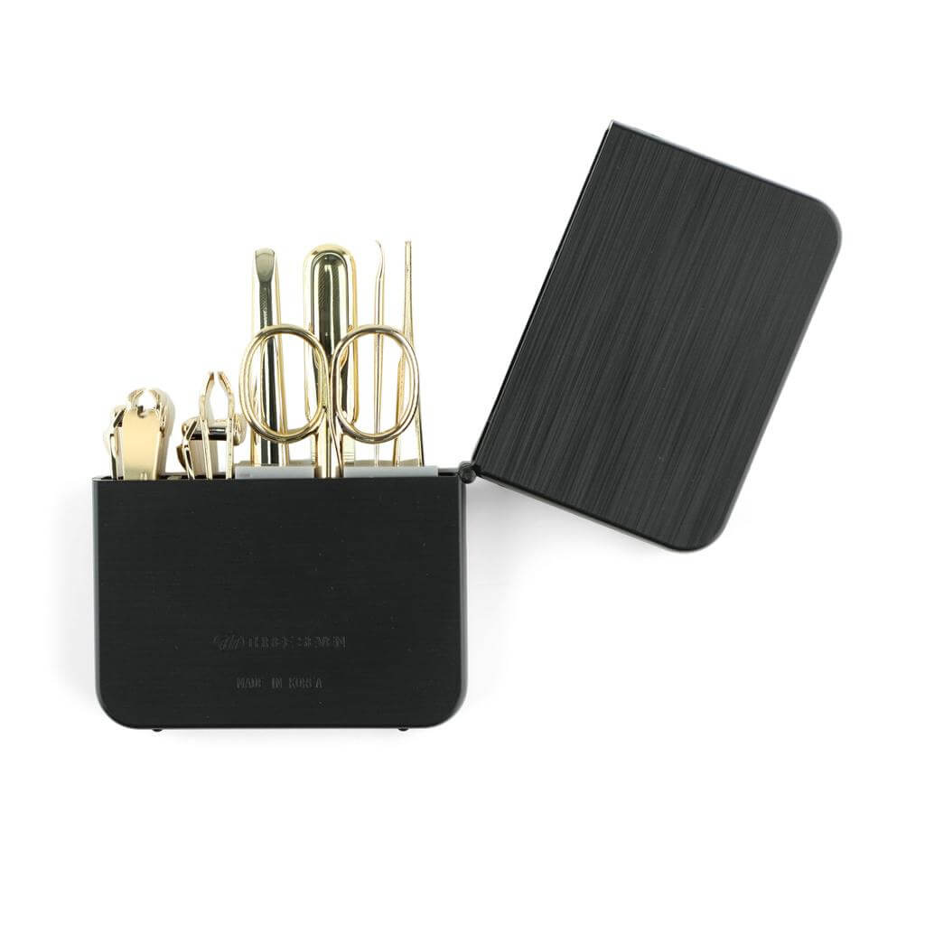 Premium Grooming / Manicure Set - Gold