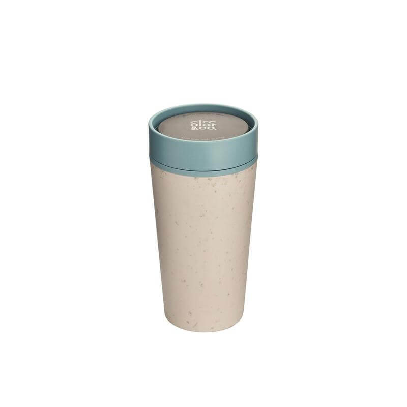 Circular Cup Cream & Faraway Blue 12oz