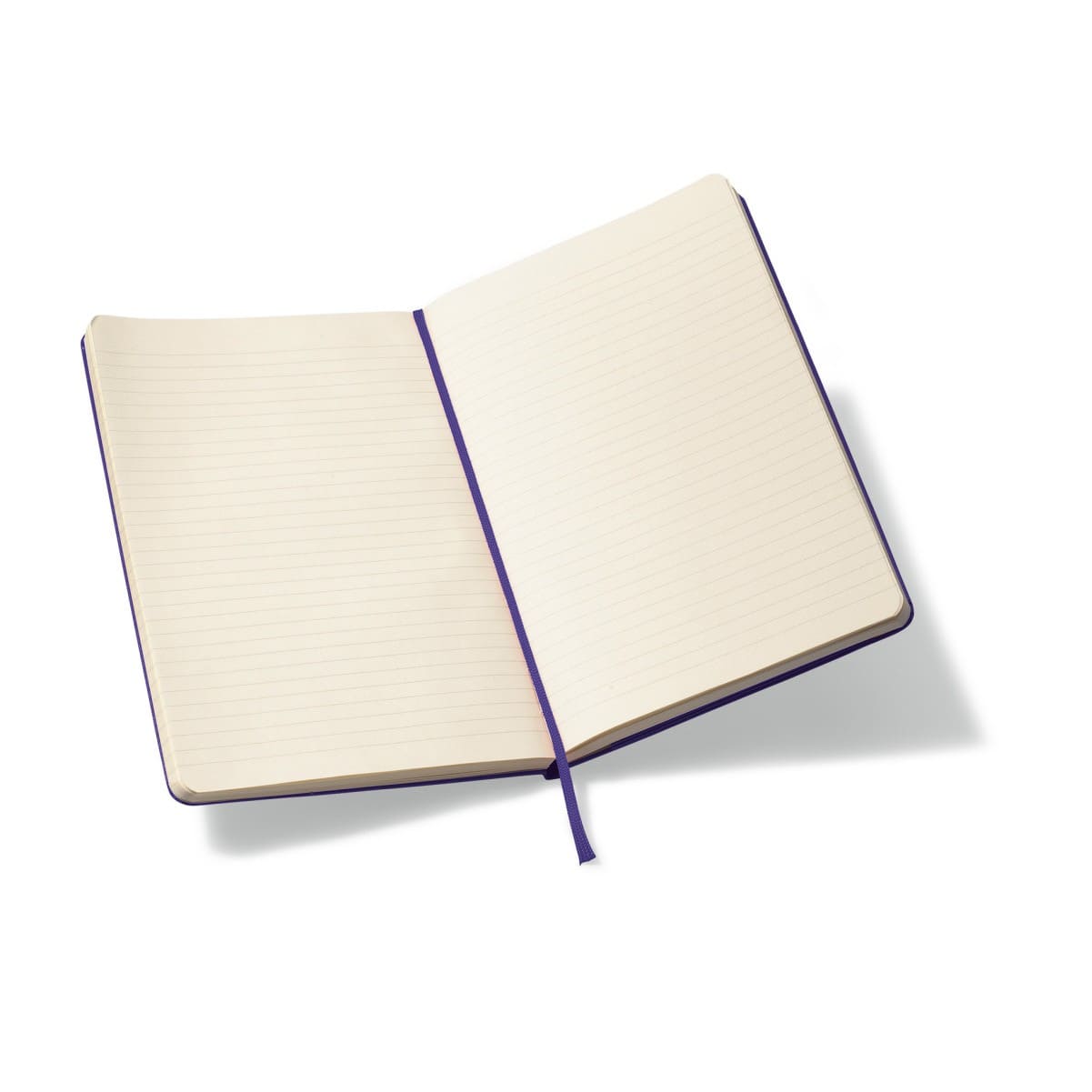 Hard Cover Large Ruled Notebook - Brilliant Violet