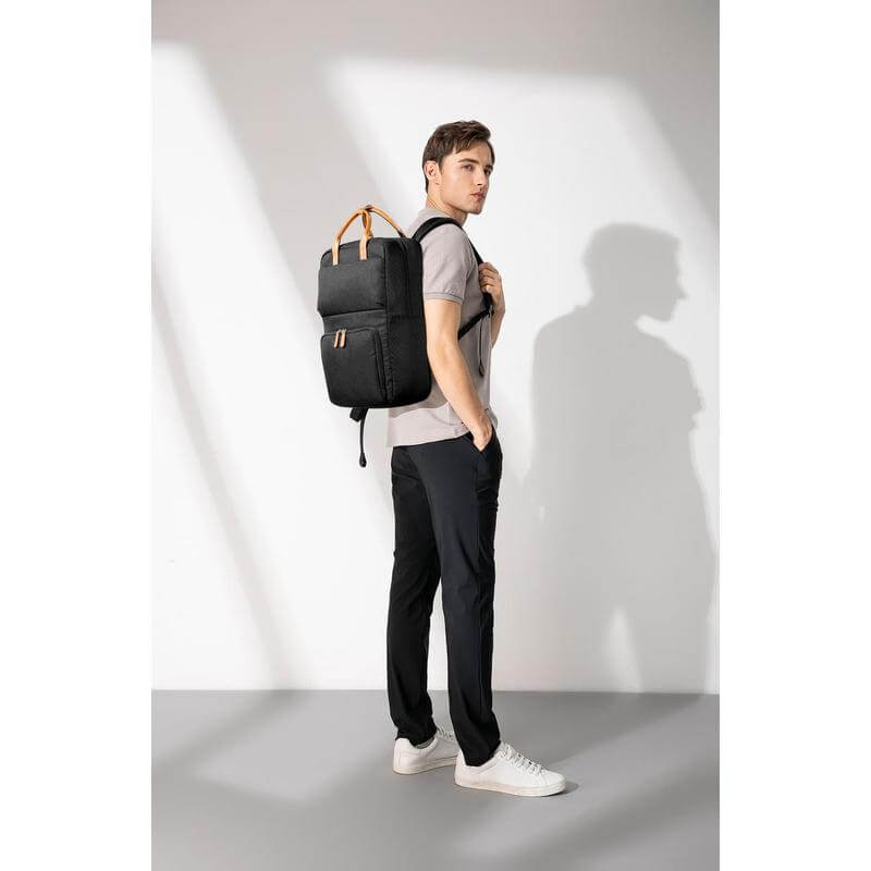 Metro RPET Laptop Backpack - Black