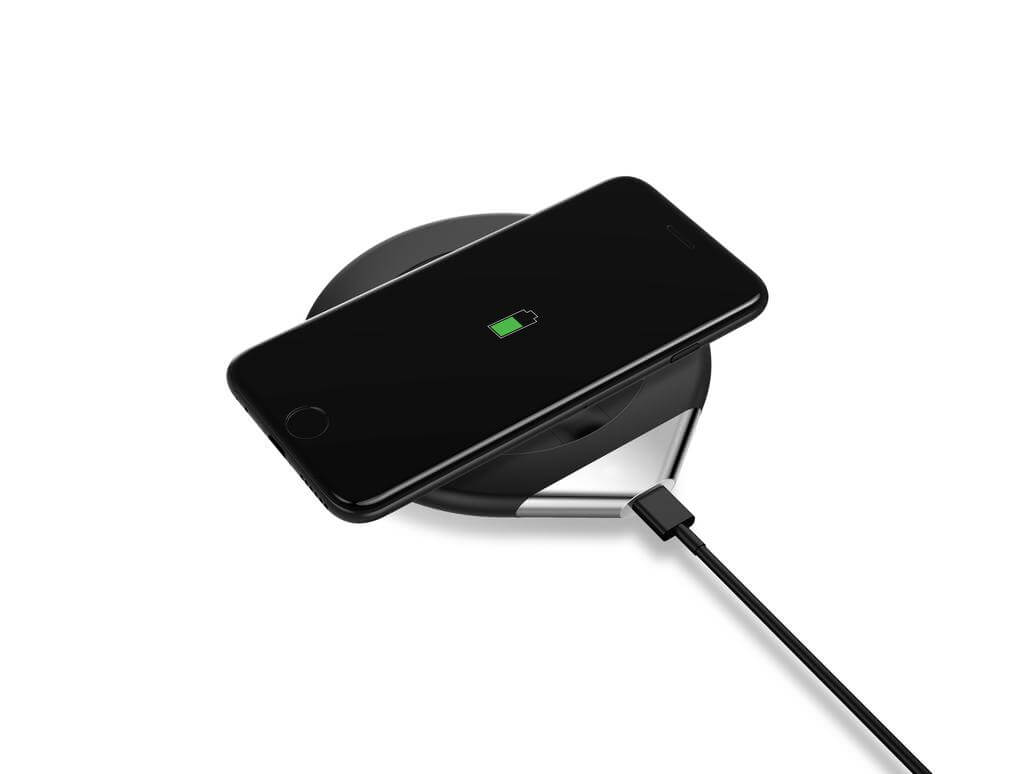 Smart Mug Warmer with Wireless Charger - Black