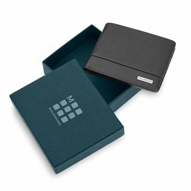 Classic Match Genuine Leather Wallet - Black