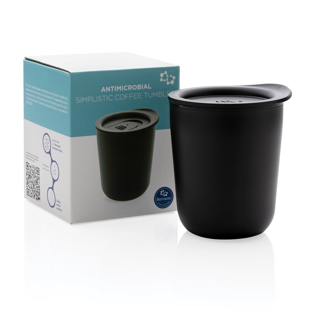 Classic Coffee Tumbler - Black (anti-microbial)