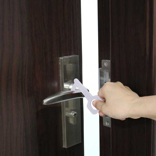 Keyring Tool - White (Anti-Microbial)