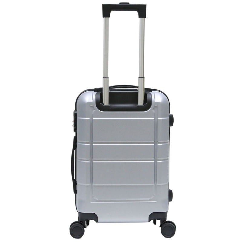 Classic Cabin Suitcase Bag - Silver