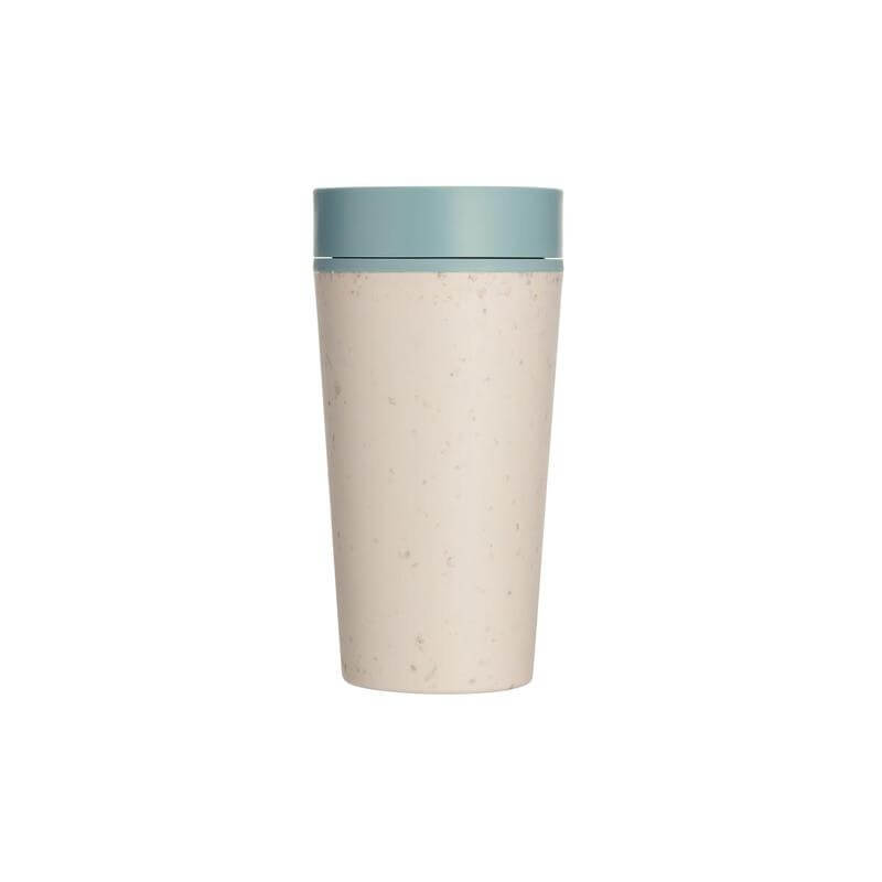 Circular Cup Cream & Faraway Blue 12oz