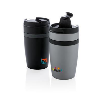 Leak Proof Vacuum Coffee Tumbler - Silver