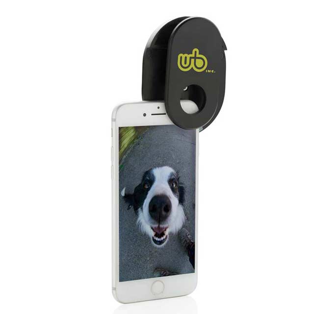 Universal Lens System For Smartphone 4-in-1 Black