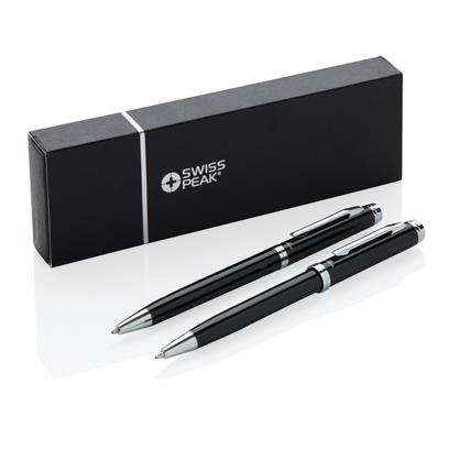 Swiss Peak Pen Set - Black
