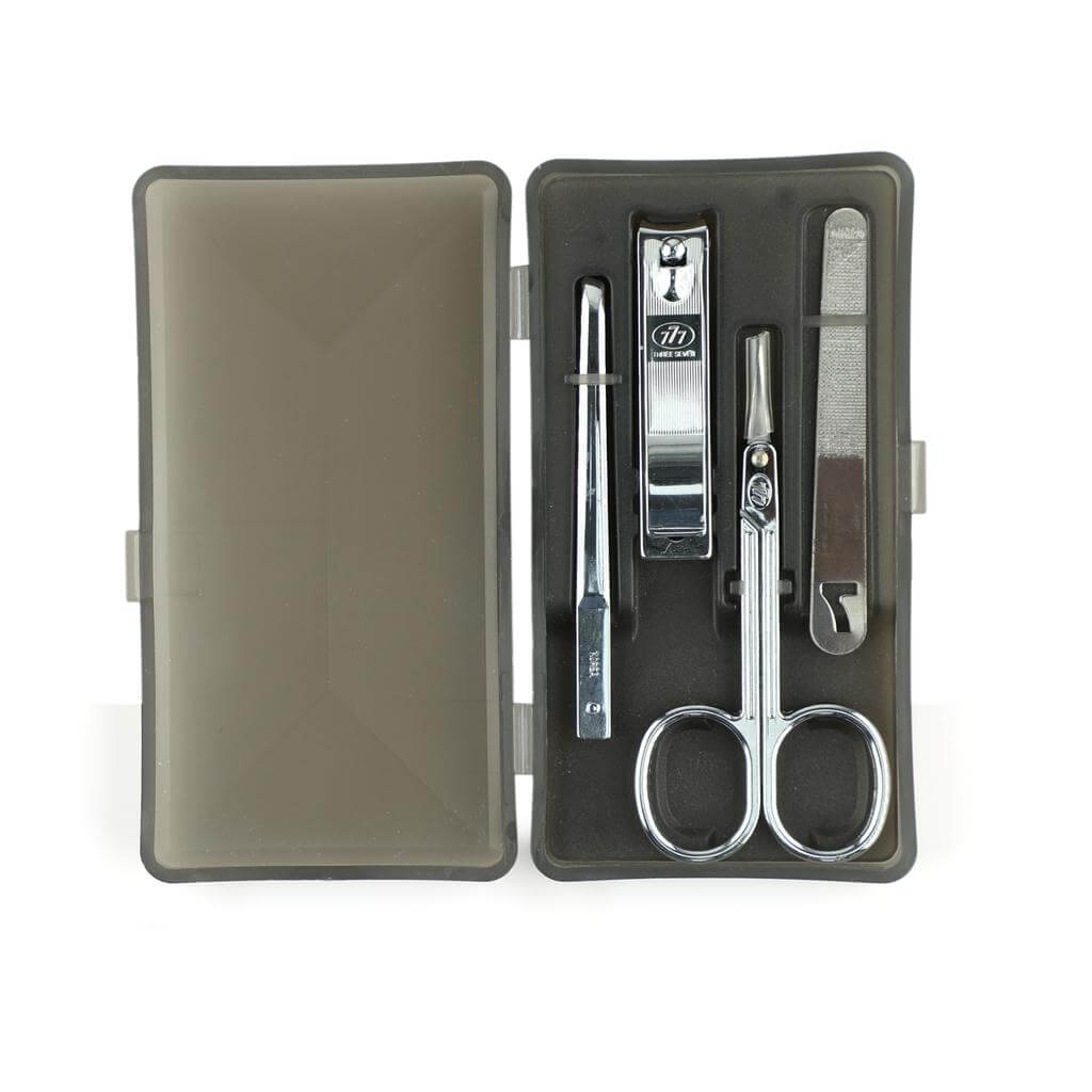 Premium Grooming / Manicure Set - Silver
