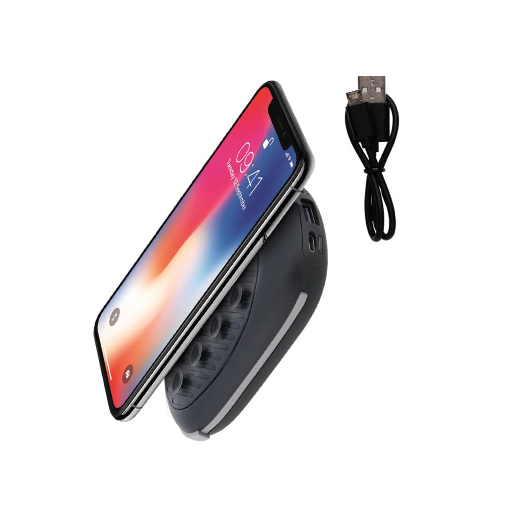 10000mAh Suction Power Bank With Light-Up Logo