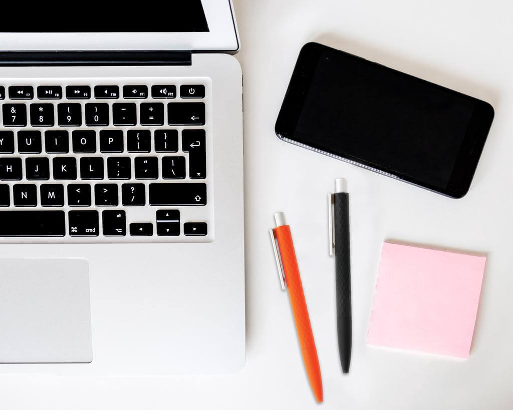 Geometric Design Pen - Black