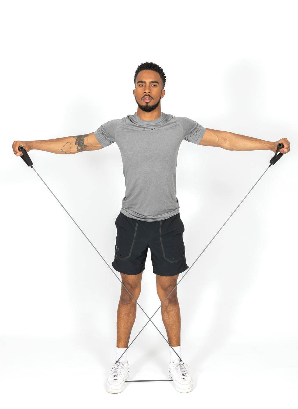 Exercise Kit - Set of Skipping Rope & Resistance Tube