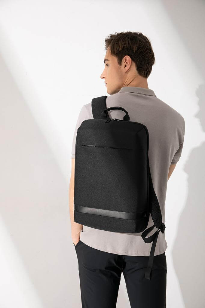 Slim RPET 15.6" Laptop Backpack - Black