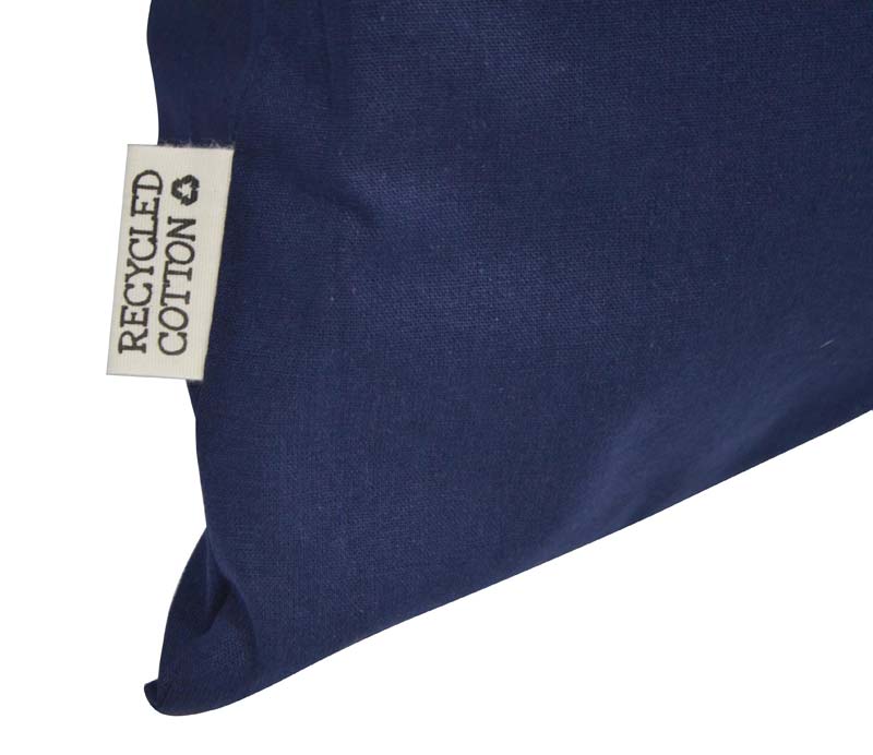 GRS-certified Recycled Cotton Tote Bag - Blue