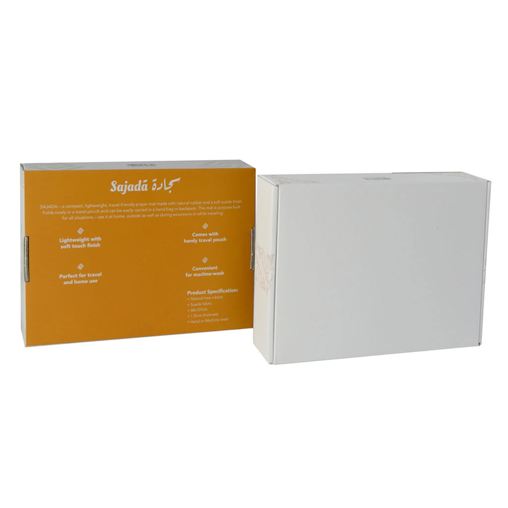 Soft Suede Prayer Mat with Velvet Pouch