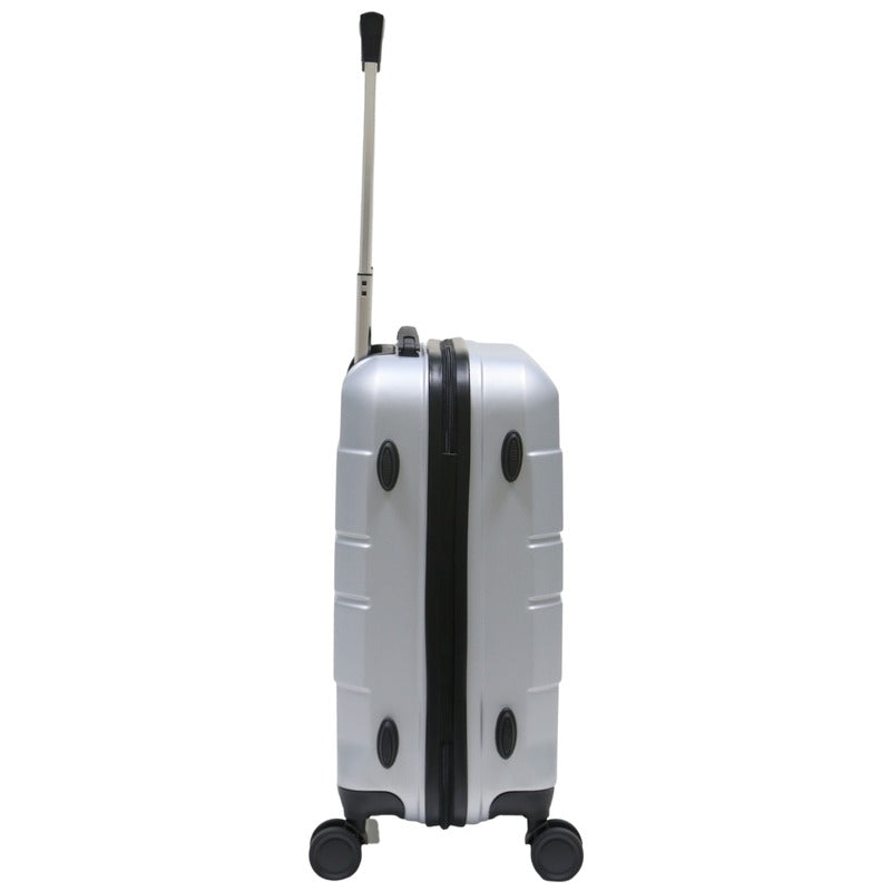 Classic Cabin Suitcase Bag - Silver
