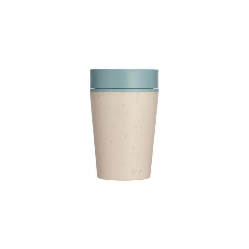 Circular Cup Cream & Faraway Blue 8oz
