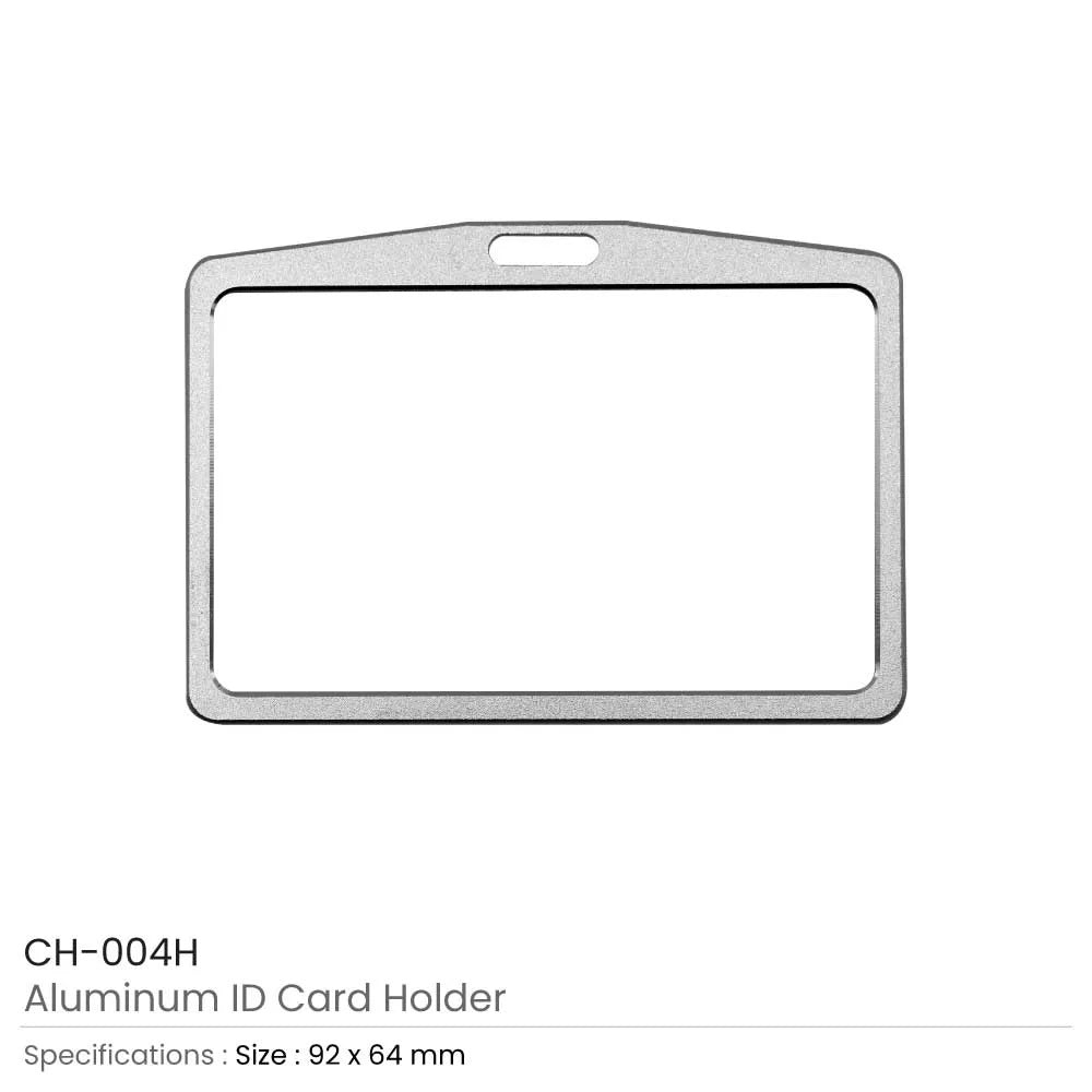 Aluminum ID Card Holders