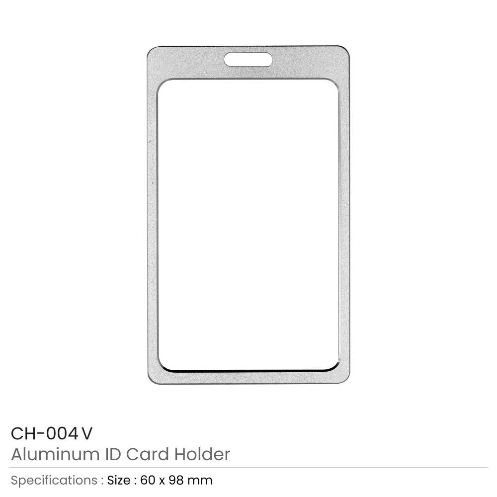 Aluminum ID Card Holders