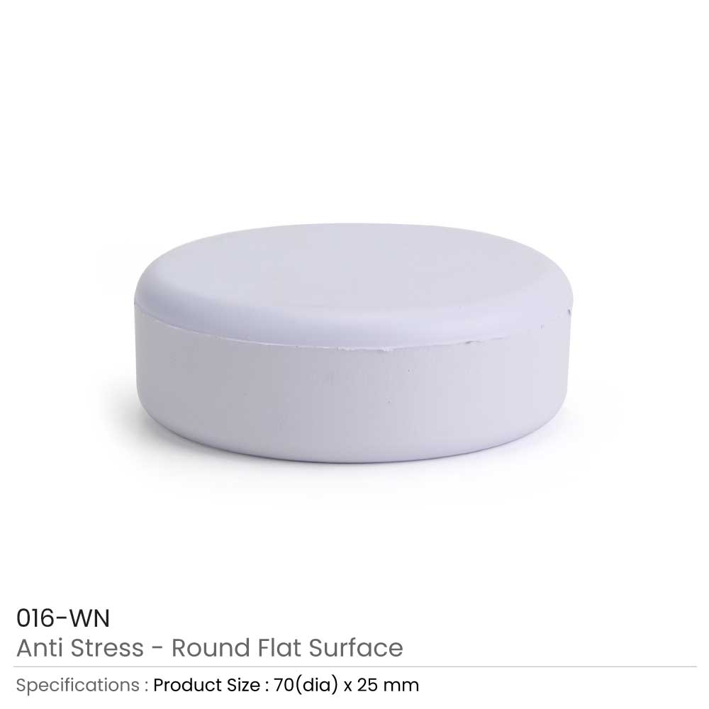 Anti Stress Round Flat Surface