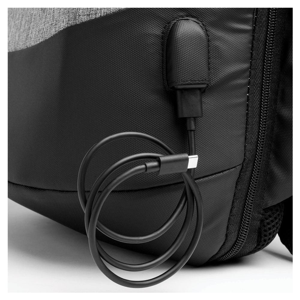 Anti-theft Business Backpack Waterproof and Charging Port