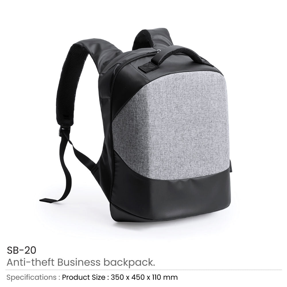 Anti-theft Business Backpack Waterproof and Charging Port