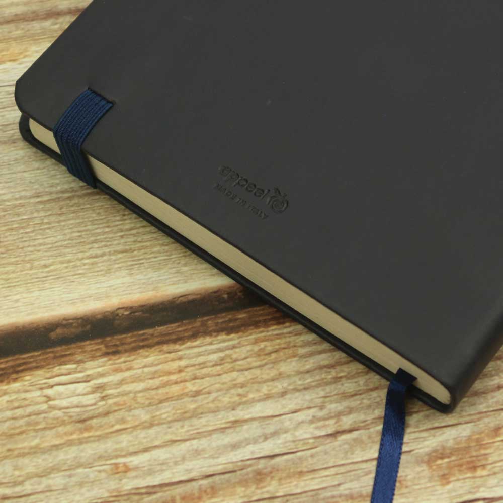 Appeel A5 PU Notebooks with Elastic Band Pen Loop Bookmark