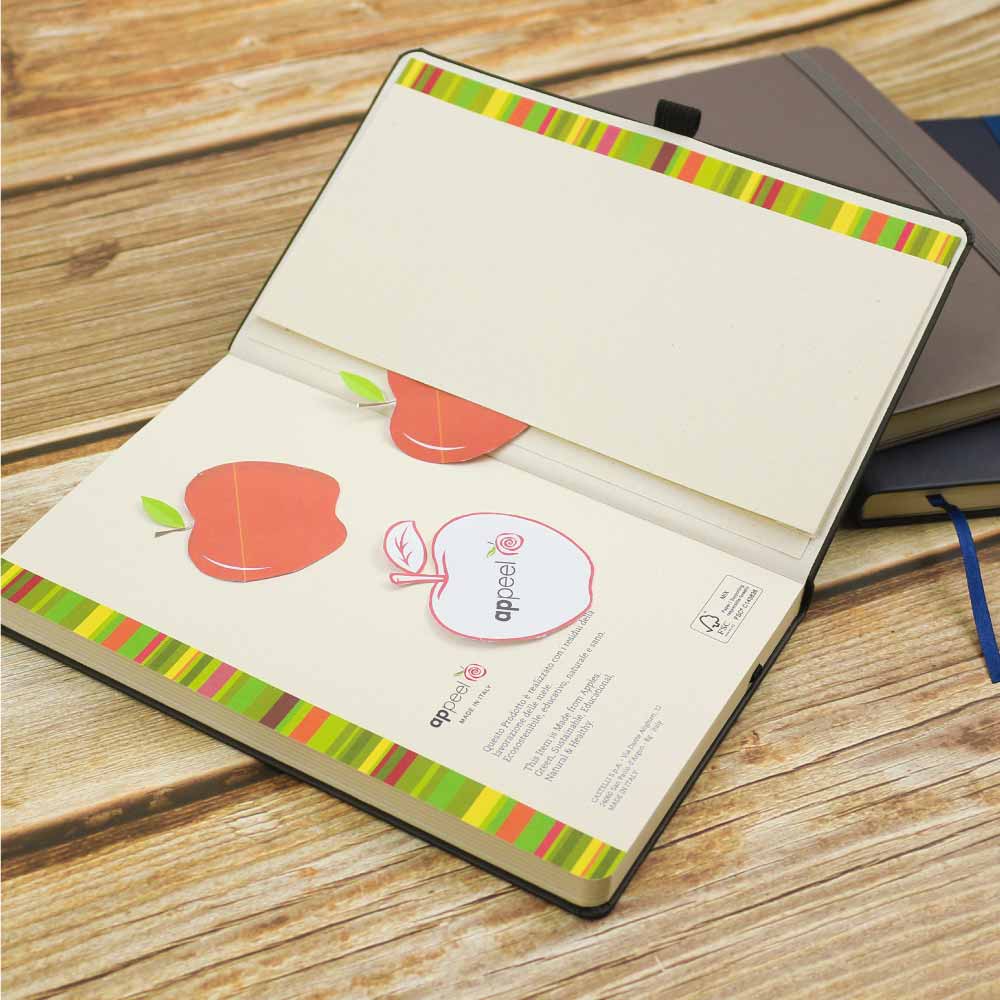 Appeel A5 PU Notebooks with Elastic Band Pen Loop Bookmark