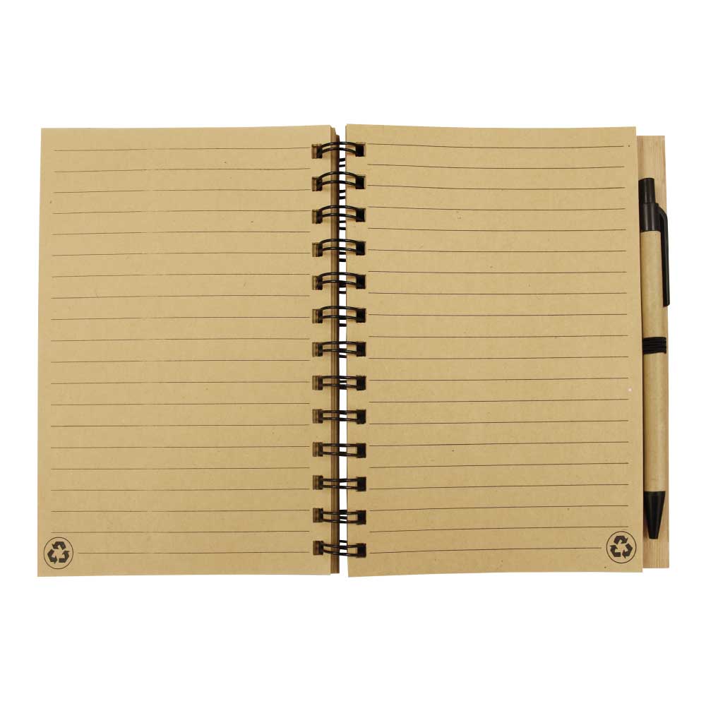 Bamboo Notebook with Pen